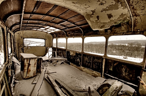 [ Janvier 2012 ] Thème : J comme...
Foetal "J comme Juste un abri pour la neige de Janvier"
